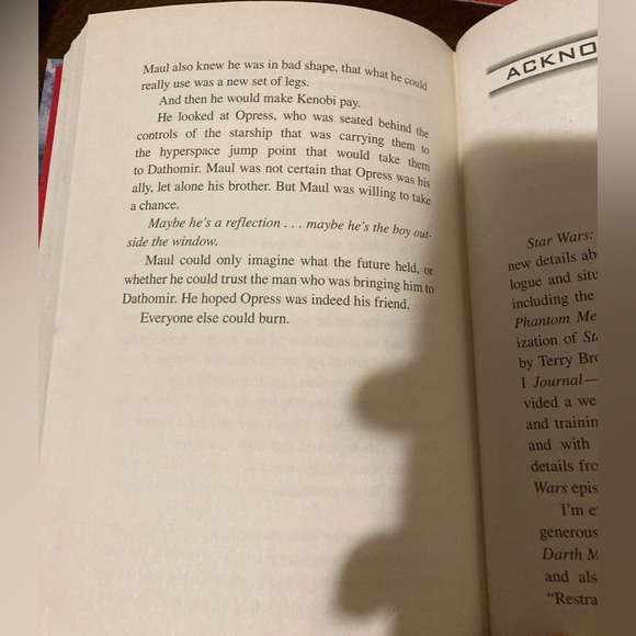 Hardback Book ..Star Wars The Wrath of Darth Maul by Ryder Windham - Picture 8 of 16